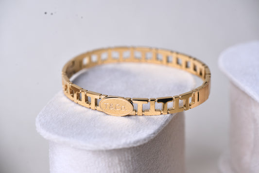 Gold-Plated Link Bracelet